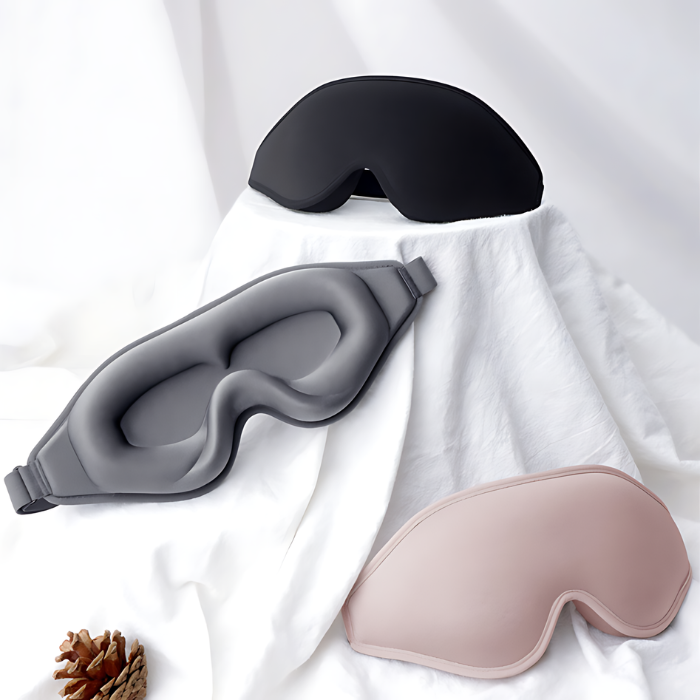GoCalm™ + Comfort 3D Sleep Mask Bundle