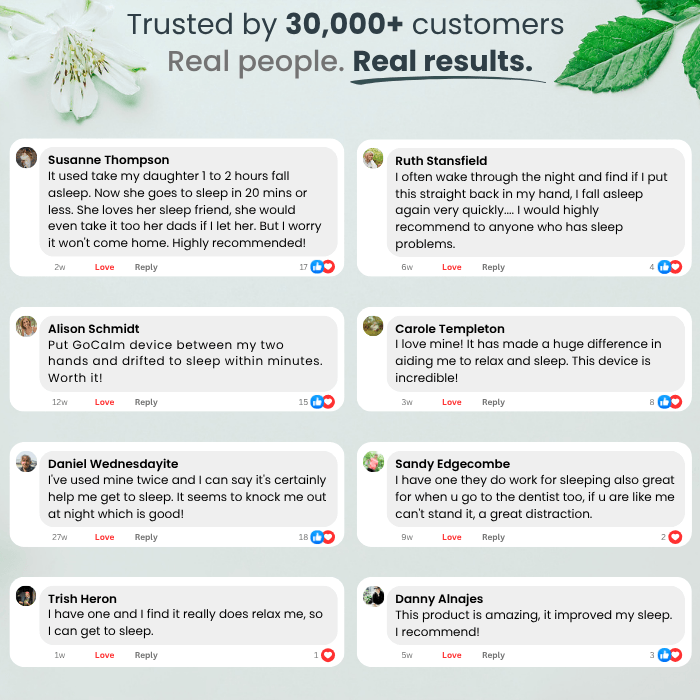 A promotional collage with the headline 'Trusted by 30,000+ customers. Real people.